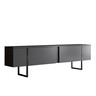 Комплет за дневна соба Luxe - Anthracite, Black 618BLY1169