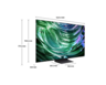SAMSUNG OLED TV QE55S90DAEXXH, 4K Ultra HD, Tizen OS Smart TV, NQ4 AI Gen2 procesor, OLED HDR+, Motion Xcelerator 144Hz, 4K AI Upscaling, Adaptive Sound Pro