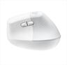 MOUSE WIRELESS LOGITECH LIFT VERTICAL ERGONOMIC OPTICAL w/ Bluetooth Logi Bolt, Off-White, 910-006475