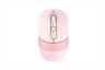 MOUSE WIRELESS USB A4TECH FSTYLER FG10S Silent, FB10C-PINK, Pink