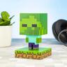 GAME FIGURINE PALADONE MINECRAFT ZOMBIE LIGHT LAMP, PP6592MCFV2