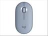 MOUSE WIRELESS USB LOGITECH M350 Blue/Grey Silent w/Bluetooth, Unify ready, 910-005719