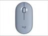 MOUSE WIRELESS USB LOGITECH M350 Blue/Grey Silent w/Bluetooth, Unify ready, 910-005719