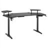 GAMING DESK NITRO CONCEPTS  NEMESIS RISE AND PLAY , BLACK, 4286472