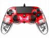 GAME PAD WIRED NACON ILLUMINATED COMPACT (for PC, PS4), w/Headset jack, RED, SLEH-00469