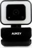 WEB CAMERA AUKEY PC-LM6 Stream Series with Ring Light, 1080p USB, 30 fps, black