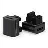 VGA POWER ADAPTER EZDIY-FAB 12VHPWR 600W STD 180 DEGREES black