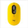 MOUSE WIRELESS LOGITECH POP MOUSE Blast Yellow, w/Emoji, only Bluetooth, Logi Bolt ready, 910-006546