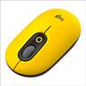 MOUSE WIRELESS LOGITECH POP MOUSE Blast Yellow, w/Emoji, only Bluetooth, Logi Bolt ready, 910-006546