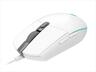 MOUSE WIRED USB LOGITECH G203 LIGHTSYNC RGB, WHITE 910-005797