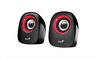 SPEAKERS 2.0 GENIUS SP-Q160 USB Red (6W)