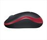 MOUSE WIRELESS LOGITECH M185 red 910-002240