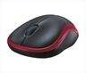 MOUSE WIRELESS LOGITECH M185 red 910-002240