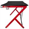 GAMING DESK NITRO CONCEPTS D12, BLACK/RED, GAGC-172