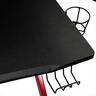 GAMING DESK NITRO CONCEPTS D12, BLACK/RED, GAGC-172