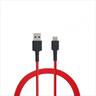 CABLES XIAOMI USB 2.0 AM - TYPE-C M BRAIDED RED 1m /3