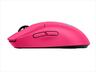 MOUSE WIRELESS USB LOGITECH G PRO 2 Lightspeed, Lightsync RGB, HERO 2 sensor, Lightforce Switches, Pink 910-007309