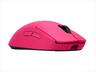 MOUSE WIRELESS USB LOGITECH G PRO 2 Lightspeed, Lightsync RGB, HERO 2 sensor, Lightforce Switches, Pink 910-007309