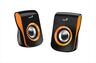 SPEAKERS 2.0 GENIUS SP-Q180 USB Orange (6W)