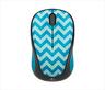 MOUSE WIRELESS USB LOGITECH M238 Play Collection - TEAL CHEVRON, Unify ready, 910-004520