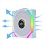 COOLERS CASE FAN 120mm LIAN LI UNI FAN SL Wireless LCD 120 Reverse Blade A-RGB PWM, White, 12RSLLCD1W1W