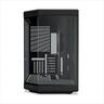 CASE HYTE E-ATX Mid-Tower Y70, x2 Tempered glass, w/riser 4.0 cable, USB 3.2 Type C, Black, CS-HYTE-Y70-B
