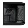 CASE HYTE E-ATX Mid-Tower Y70, x2 Tempered glass, w/riser 4.0 cable, USB 3.2 Type C, Black, CS-HYTE-Y70-B