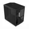 CASE HYTE E-ATX Mid-Tower Y70, x2 Tempered glass, w/riser 4.0 cable, USB 3.2 Type C, Black, CS-HYTE-Y70-B