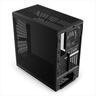 CASE HYTE ATX Mid-Tower Y40, x2 Tempered glass, 2x 120mm fans, w/riser 4.0 cable, USB 3.2 Type C, Black, GEHY-012