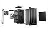 CASE BE QUIET! ATX Mid-Tower Pure Base 501 DX, 3x140mm Pure Wings 3, ARGB Front Strip, Black BGW76