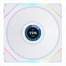 COOLERS CASE FAN 140mm LIAN LI UNI FAN TL LCD 140 A-RGB 1600 RPM PWM, White, 14TLLCD1W