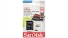 MEMORY CARD SANDISK ULTRA MICRO-SDXC UHS-I 64GB w/adapter 100mb/s SDSQUNR-064G-GN3MA