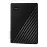 EXTERNAL HDD 2,5" 2TB WD MyPassport USB 3.2 Gen 1, BLACK,  WDBYVG0020BBK-WESN