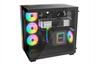 CASE BE QUIET! ATX Mid-Tower Light Base 600 DX, w/2x Tempered glass, ARGB LED strips and 2 hubs, inverted layout, Black BGW65