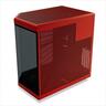 CASE HYTE E-ATX Mid-Tower Y70, x2 Tempered glass, w/riser 4.0 cable, USB 3.2 Type C, Black/Red, CS-HYTE-Y70-BR