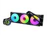 COOLERS CPU AIO LIAN LI GALAHAD II TRINITY SL-INF 360 ARGB, 3x120mm PWM UNI FAN SL-INF ARGB, Black, GA2T36INB