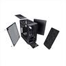 CASE FRACTAL DESIGN ATX Mid-Tower MESHIFY C, 2x120mm Dynamic X2 GP-12 3-pin fans, w/WINDOW, Front Mesh, Black, FD-CA-MESH-C-BKO-TG