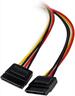 CONVERTOR MOLEX (M) TO 2x SATA POWER (F)