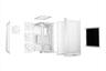 CASE BE QUIET! ATX Mid-Tower Pure Base 501 LX, 4x120mm Light Wings LX ARGB, Front mesh, ARGB/PWM controller, White BGW79