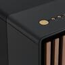 CASE FRACTAL DESIGN ATX Mid-Tower NORTH, 2x140mm Aspect 4-pin PWM fans, w/WINDOW, Side Mesh+Front wood panel, Charcoal Black, FD-C-NOR1C-01
