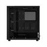 CASE FRACTAL DESIGN ATX Mid-Tower NORTH, 2x140mm Aspect 4-pin PWM fans, w/WINDOW, Side Mesh+Front wood panel, Charcoal Black, FD-C-NOR1C-01