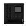 CASE FRACTAL DESIGN ATX Mid-Tower NORTH, 2x140mm Aspect 4-pin PWM fans, w/WINDOW, Side Mesh+Front wood panel, Charcoal Black, FD-C-NOR1C-01
