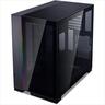 CASE LIAN LI E-ATX O11 DYNAMIC EVO Mid-Tower w/2x Tempered glass, ARGB Front strip, Black, O11DEX