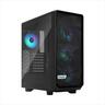 CASE FRACTAL DESIGN ATX Mid-Tower MESHIFY 2 COMPACT RGB, 4x120mm Aspect 12 RGB PWM fans,w/WINDOW, Black TG Light Tint, Front Mesh, FD-C-MES2C-06