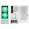 CASE KOLINK ATX OBSERVATORY MX Glass ARGB w/Tempered glass, 2x140mm, 3x120mm UMBRA A-RGB fan, white