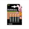 Battery DURACELL Rechargeable 4xAA R6 1.2V 2500mAh NiMH 4pcs pack blister