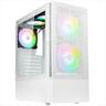 CASE KOLINK ATX OBSERVATORY MX Mesh ARGB w/Tempered glass, 2x140mm, 3x120mm UMBRA A-RGB fan, white