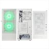CASE KOLINK ATX OBSERVATORY MX Mesh ARGB w/Tempered glass, 2x140mm, 3x120mm UMBRA A-RGB fan, white
