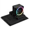 COOLERS CPU NZXT T120 RGB Black, 4 HEAT PIPES, RC-TR120-B1 AMD/INTEL