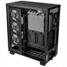 CASE KOLINK E-ATX Unity Arena ARGB Mid Tower Showcase w/Tempered glass, 4x120mm UMBRA PWM A-RGB fan, black